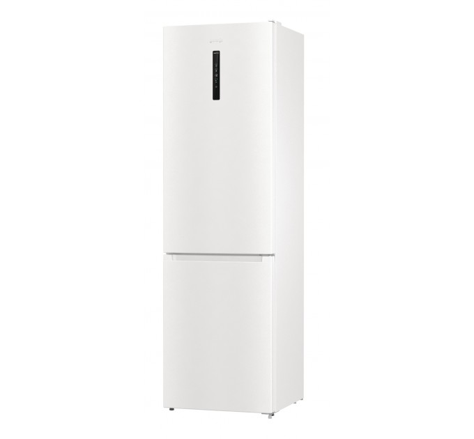 Холодильник с нижн. мороз. камерой Gorenje NRK6202AW4, 200х60х60см, 2 дв., 235(96)л, А++, Total NF , Зона св-ти, Внешн.диспл, бе