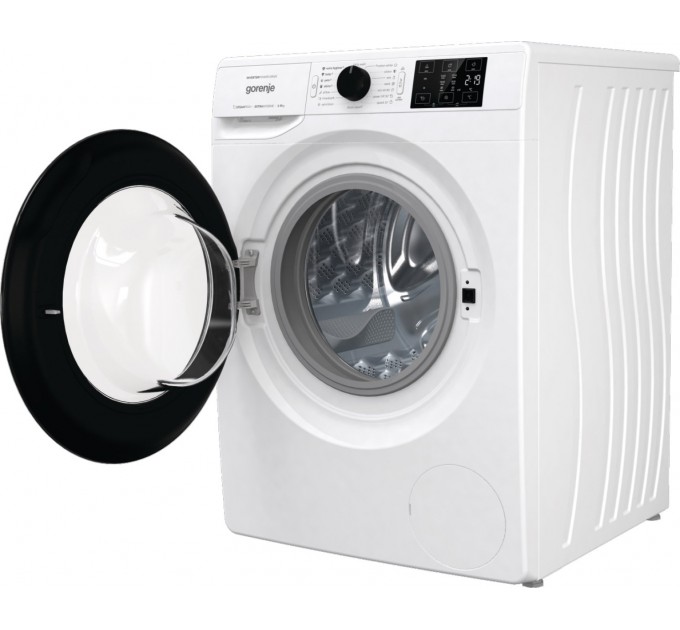 Стиральная машина Gorenje фронтальная, 9кг, 1400, A+++, 60см, дисплей, пар, инвертор, белый