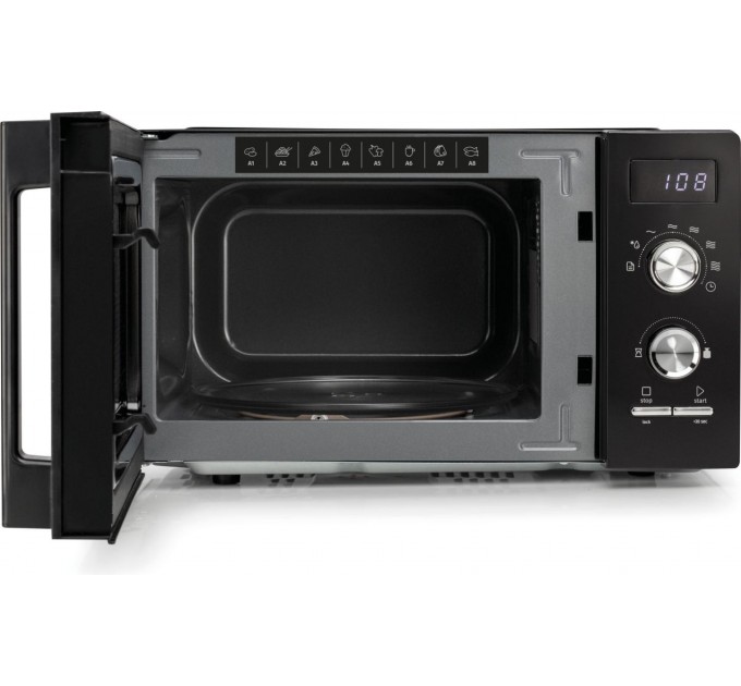 Микроволновая печь Gorenje, 20л, мех. управл., 800Вт, дисплей, черный