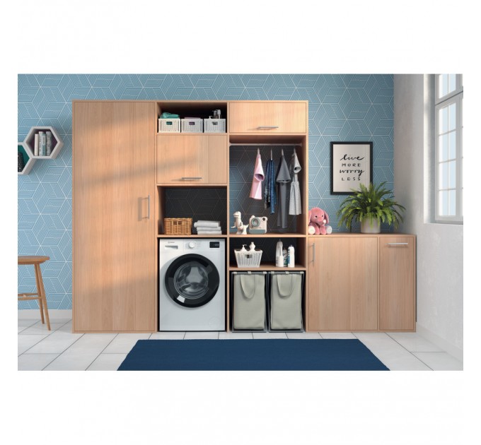 Пральна машина Indesit фронтальна, 7кг, 1200, A+++, 49.6см, дисплей, пара, інвертор, люк чорний, білий