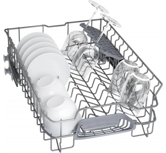 Посудомоечная машина Bosch встраиваемая, 10компл., A++, 45см, дисплей, 3я корзина, белый