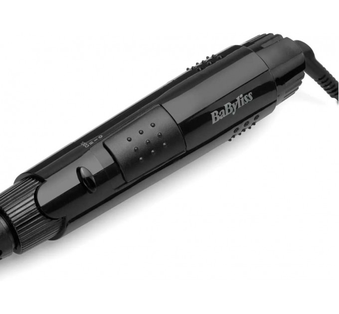 Фен-щетка Babyliss Shape Airsyler, 300Вт, режимов-2, хол. обдув, 2 насадки, черный
