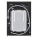 Пральна машина LG фронтальна, 9кг, 1200, A+++, 55см, дисплей, пара, інвертор, чорний