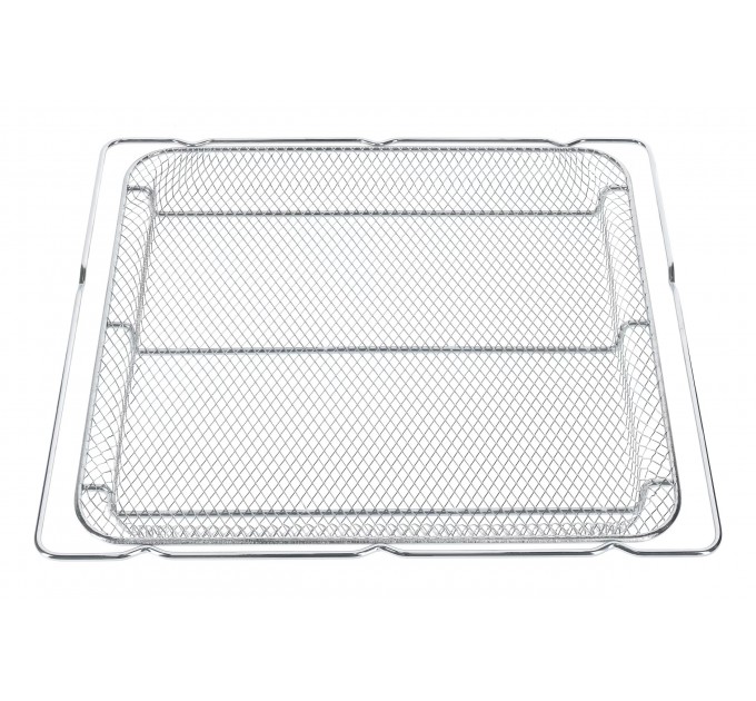 Плита Hansa комби, 77л, 60x60см, дисплей, конвекция, чугун, белый