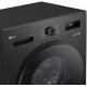 Стиральная машина LG фронтальная, 7кг, 1200, A+++, 44см, дисплей, пар, инвертор, черный