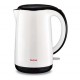 Електрочайник Tefal Safe to touch 1.7л, Strix, пластик, білий глянець