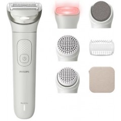 Эпилятор Philips Series 9900 дисковый, аккумул., пинцет.-32, влаж.+сух., чехол , насадок-6, белый
