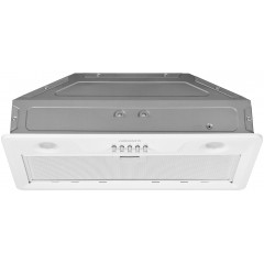 Вытяжка ARDESTO встраиваемая, 52см, 700м3ч, метал, 2х1Вт LED, кнопочное, белый