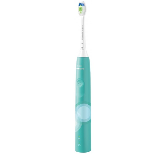 Щетка зубная электр. Philips Sonicare 4100 Series, 31т. колеб/мин, насадок-1, зеленый