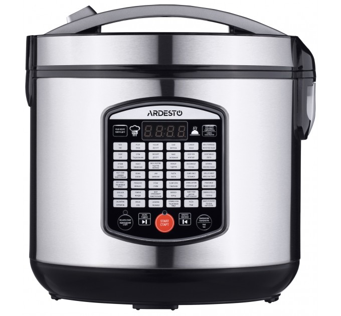 Мультиварка ARDESTO, 860Вт, чаша-4л, электронное управл., пластик, серый