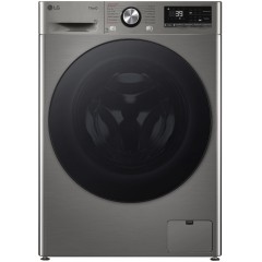 Стиральная машина LG фронтальная, 9кг, 1200, A, 48см, дисплей, пар, инвертор, серебристый