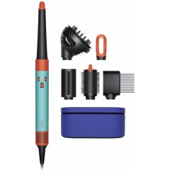 Стайлер Dyson Airwrap I.D. HS08 Curly/Coily Ceramic Patina/Topaz, 1300Вт, темп.режимов-3, D -30,40mm, насадок-6, керамика, голубой-медный