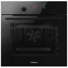 Духовка электр. Hansa, 60см, 65л, A, гриль , эмаль легкой очистки, диспл., черный