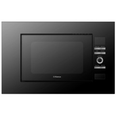 Микроволновая печь Hansa встраиваемая, 20л, электр. управл., 700Вт, гриль, дисплей, сенсор., черный+нерж
