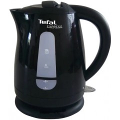 Електрочайник Tefal Express 1.5л, пластик, чорний глянець