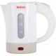Электрочайник Tefal Travel-o-city 0.5л, Strix, пластик, в комплекте 2 стакана + 2ложки, бело-бежевый