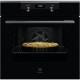 Духовой шкаф Electrolux электрический, 72л, A+, пар, дисплей, конвекция, телескопические направляющие, черный