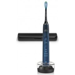 Щетка зубная электр. Philips Sonicare DiamondClean 9000 Series, 62т. колеб/мин, насадок-1, футляр, Bluetooth, черный