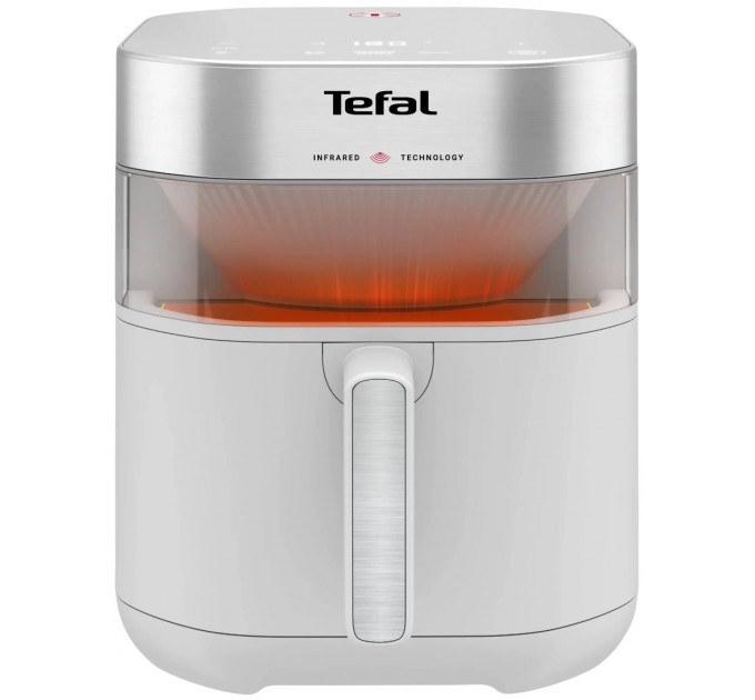 Мультипечь Tefal Easy Fry Infrared, 1850Вт, чаша-7л, сенсорное управл., 8 программ, пластик, светло-серый
