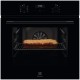 Духовой шкаф Electrolux электрический, 65л, A, дисплей, конвекция, телескопические направляющие, черный