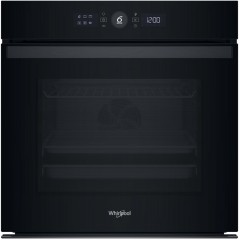 Духова шафа Whirlpool електрична, 73л, A+, дисплей, конвекція, телескопічні напрямні, чорний