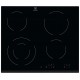 Варочная поверхность Electrolux электрическая стеклокерамическая, 60см, черный