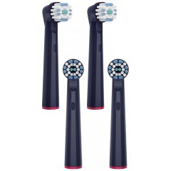 Насадки для зубных щеток Beurer TB 15/30/50 Sensitive GP, деликатная чистка, 4 шт в комплекте, синий
