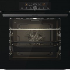 Духовой шкаф Gorenje электрический, 77л, A+, пар, дисплей, IconTouch, черный