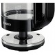 Електрочайник Bosch 1.7л, скло, чорний