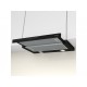 Вытяжка Gorenje телескопическая, 60см, 350м.куб/ч, черный