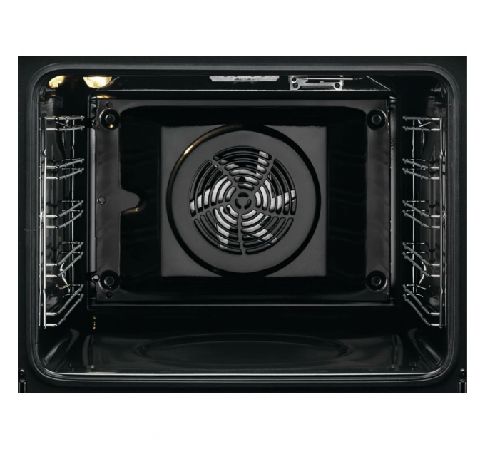 Духовой шкаф Electrolux электрический, 72л, A, пар, дисплей, конвекция, телескопические направляющие, черный