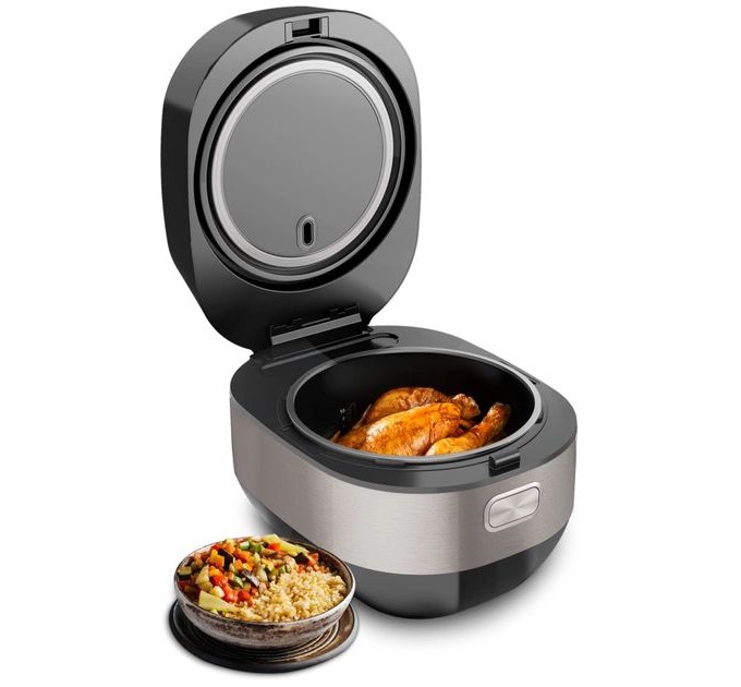 Мультиварка Tefal Multicook&Bake IH, 1500Вт, чаша-5л, электронное управл., металл/пластик, черный