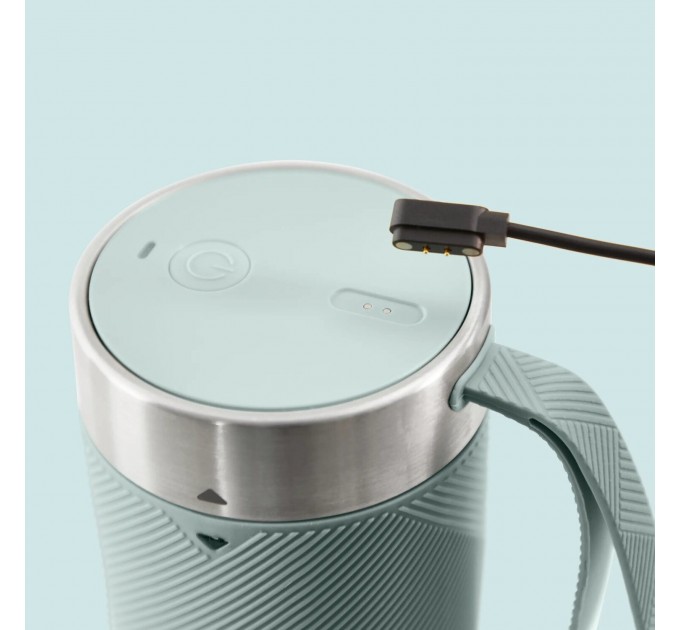 Блендер Tefal Lightmix портативний для смузі, чаша-300мл, USB, тритан, зеленый