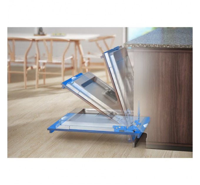 Посудомийна машина Electrolux вбудована, 9компл., F, 45см, інвертор, чорний