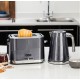 Электрочайник Russell Hobbs Geo Steel, 1.7л, металл, черный