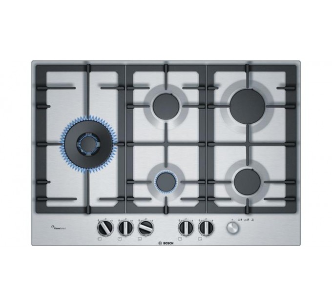 Варильна поверхня Bosch газова, 75см, чавун, нерж