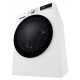 Сушильная машина LG тепловой насос, 9кг, A++, 69см, дисплей, автоочистка конденсатора, белый