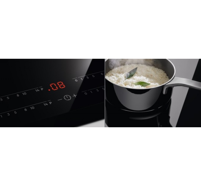 Варочная поверхность Electrolux индукционная, 60см, Hob2Hood, черный