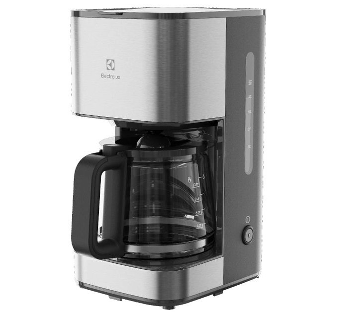 Кавоварка Electrolux крапельна 1.375л, мелена, метал