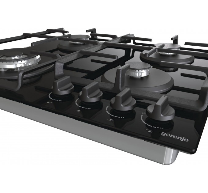 Комплект Gorenje (духовка электрическая BO6735E05B + поверхность газ на стекле GTW641EB), 743549, чорн