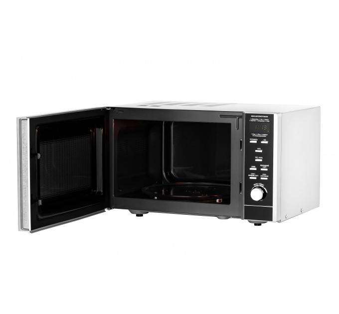 Микроволновая печь ARDESTO, 23л, электр. управл., 900Вт, гриль, дисплей, откр.кнопкой, черный