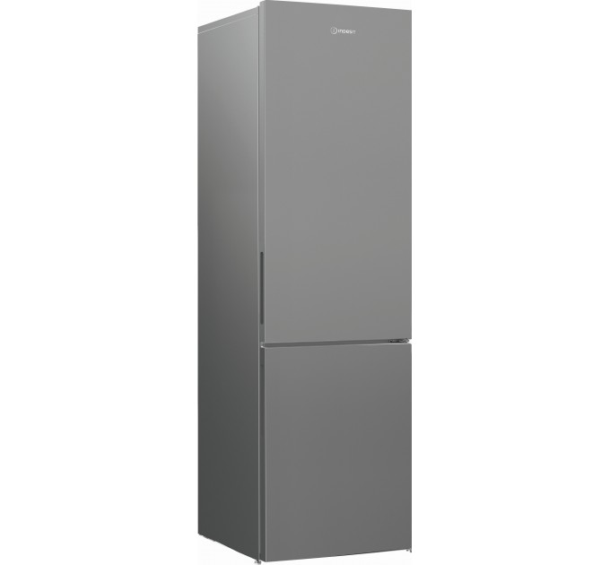 Холодильник Indesit с нижн. мороз., 202.5x60х67, холод.отд.-266л, мороз.отд.-120л, 2дв., А++, ST, серебристый