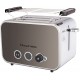 Russell Hobbs toaster Distinctions 2-Slice 1670Вт, подогрев, разморозка, пластик, серебристо-серый