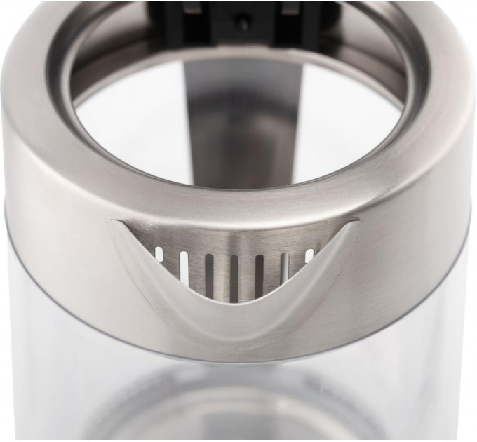 Электрочайник Gorenje 1.7л, 2,200 Вт, strix контроль, стекло, нерж