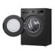 Стиральная машина LG фронтальная, 6.5кг, 1200, A+++, 44см, дисплей, пар, инвертор, черный