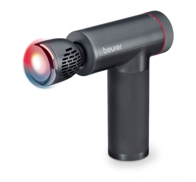 Масажер Beurer для тіла, літій- іонний акум., вага - 1,035кг, змінний чохол, чорний