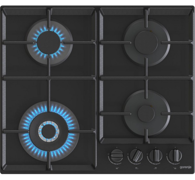 Комплект Gorenje (духовка электрическая BO6735E05B + поверхность газ на стекле GTW641EB), 743549, чорн