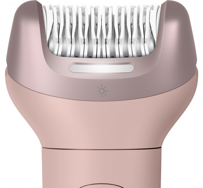 Эпилятор Philips Series 9000 дисковый, аккумул., пинцет.-32, чехол , насадок-4, голубой