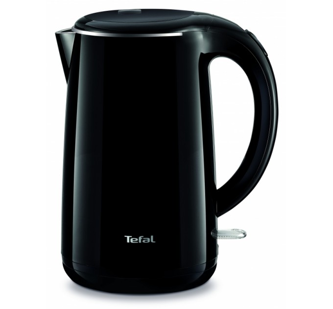 Электрочайник Tefal Sefe`tea 1.7л, Strix, пластик, глянец черный
