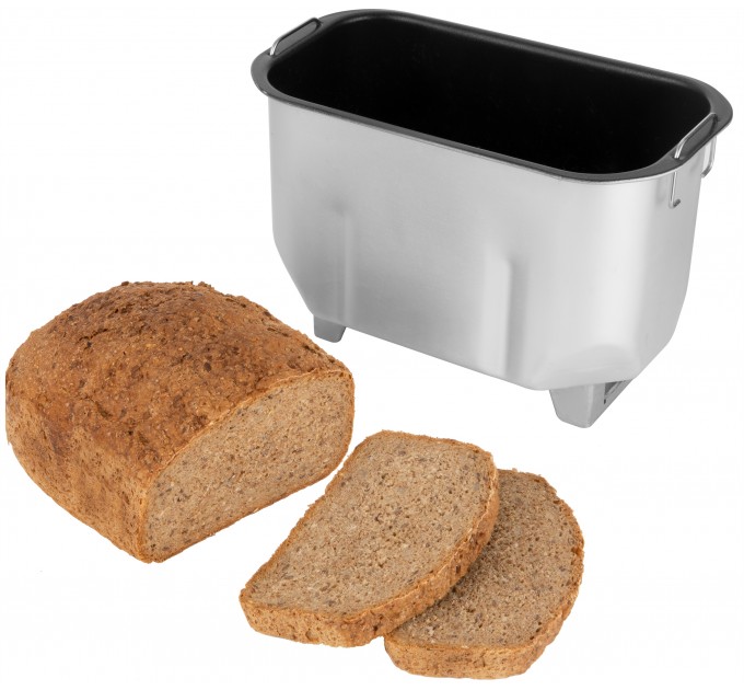 Хлебопечка Sencor 800Вт, программ-12, макс.вес -1.2кг, форма прямоугольник, пластик, белый